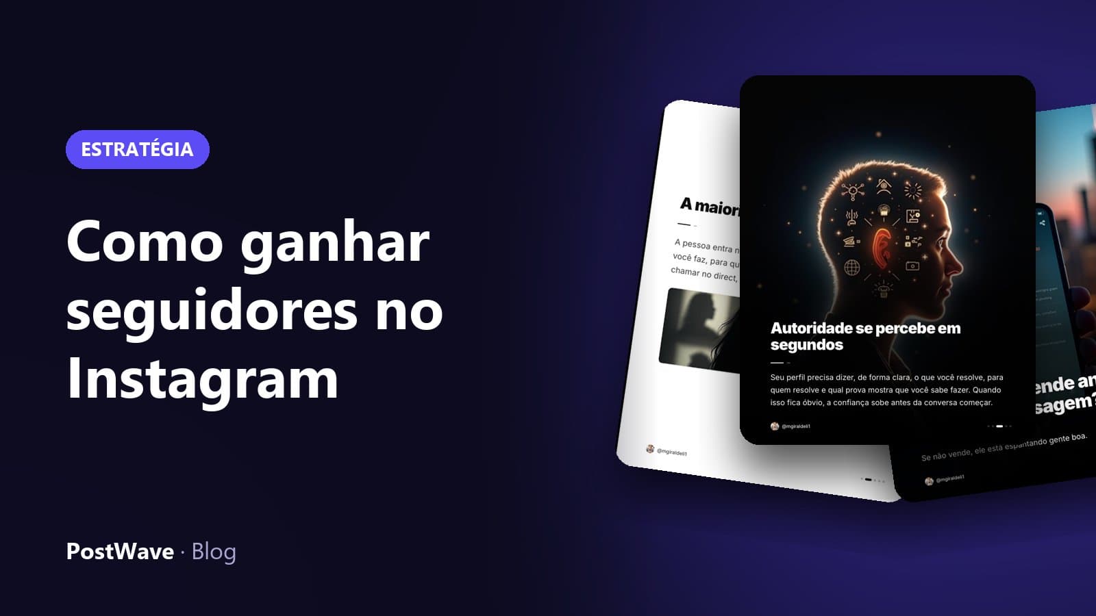 Capa: Como ganhar seguidores no Instagram em 2026: 9 estratégias orgânicas que funcionam — Estratégia de conteúdo